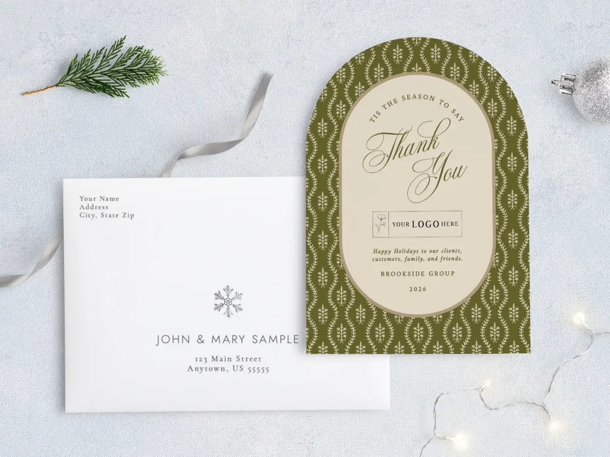 Front with Envelope Design