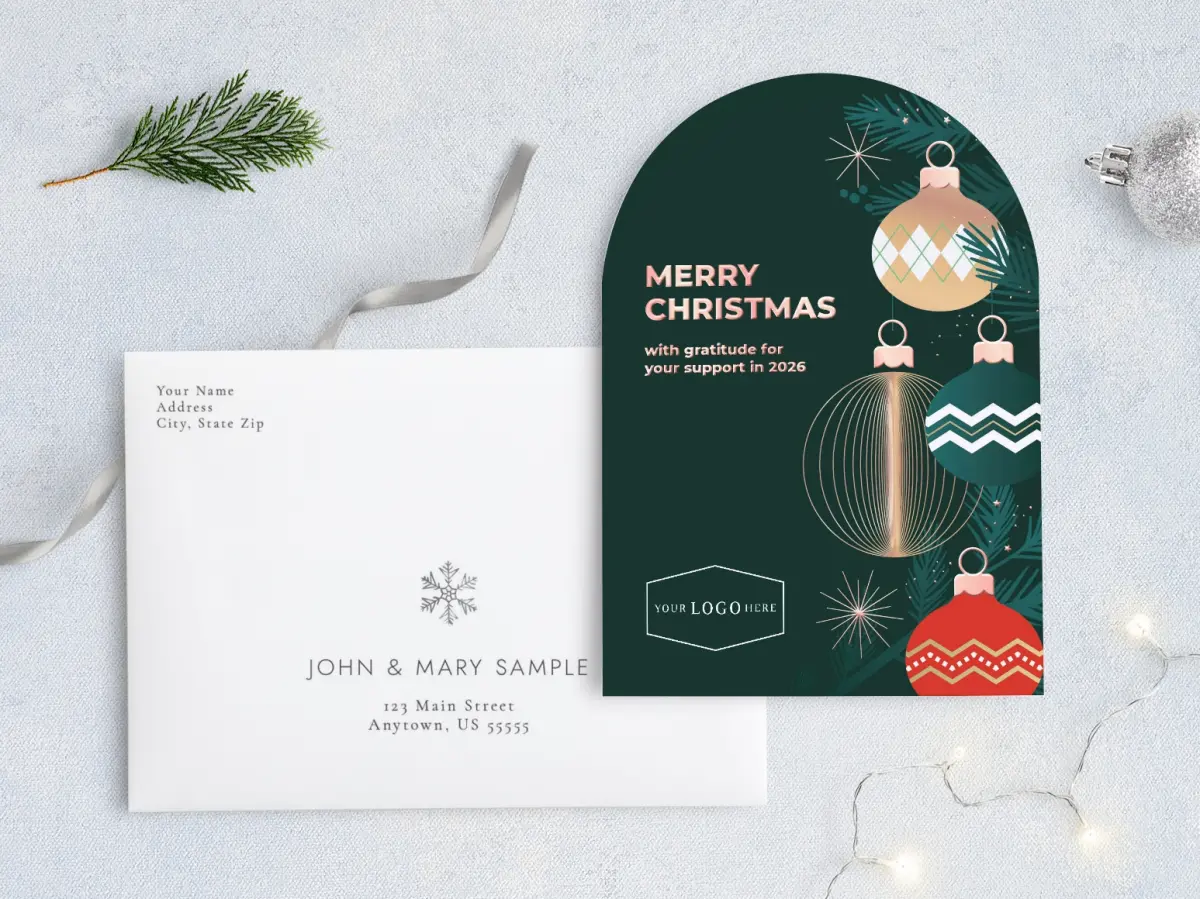 Front with Envelope Design