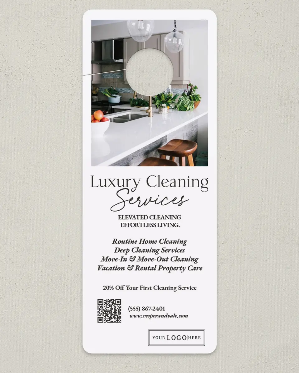 This is a 3.5" x 9" Calendar MagnetCard called Pristine Presence printed in full color