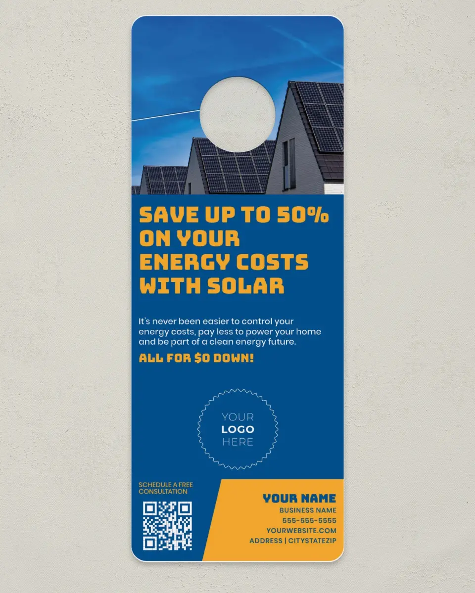 This is a 3.5" x 9" Calendar MagnetCard called Solar Sunshine printed in full color