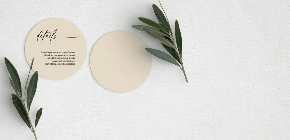 Round Card