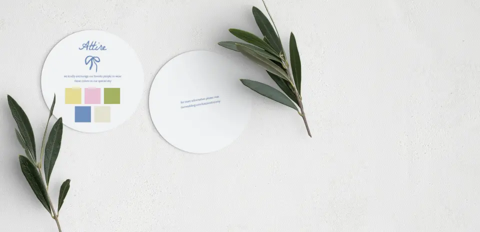 Round Card
