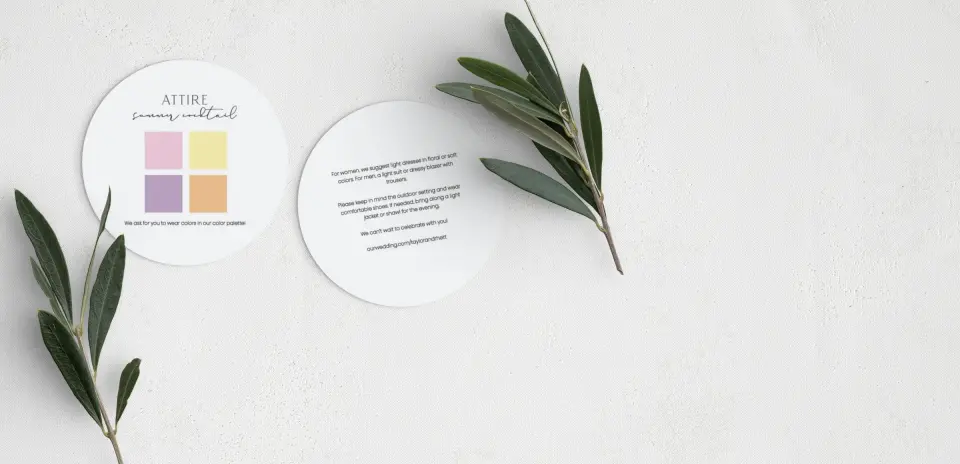 Round Card