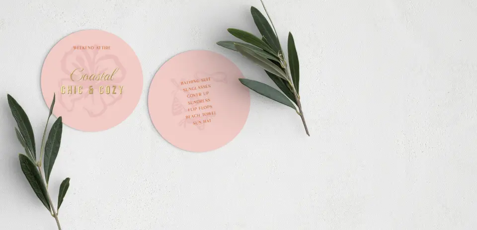 Round Card