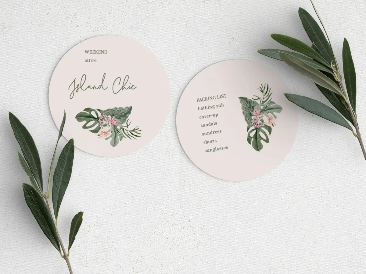 Round Card