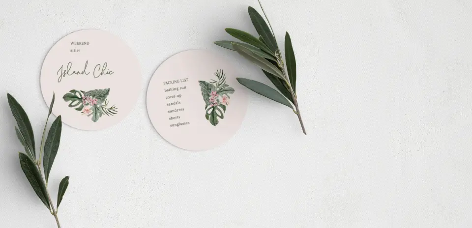 Round Card