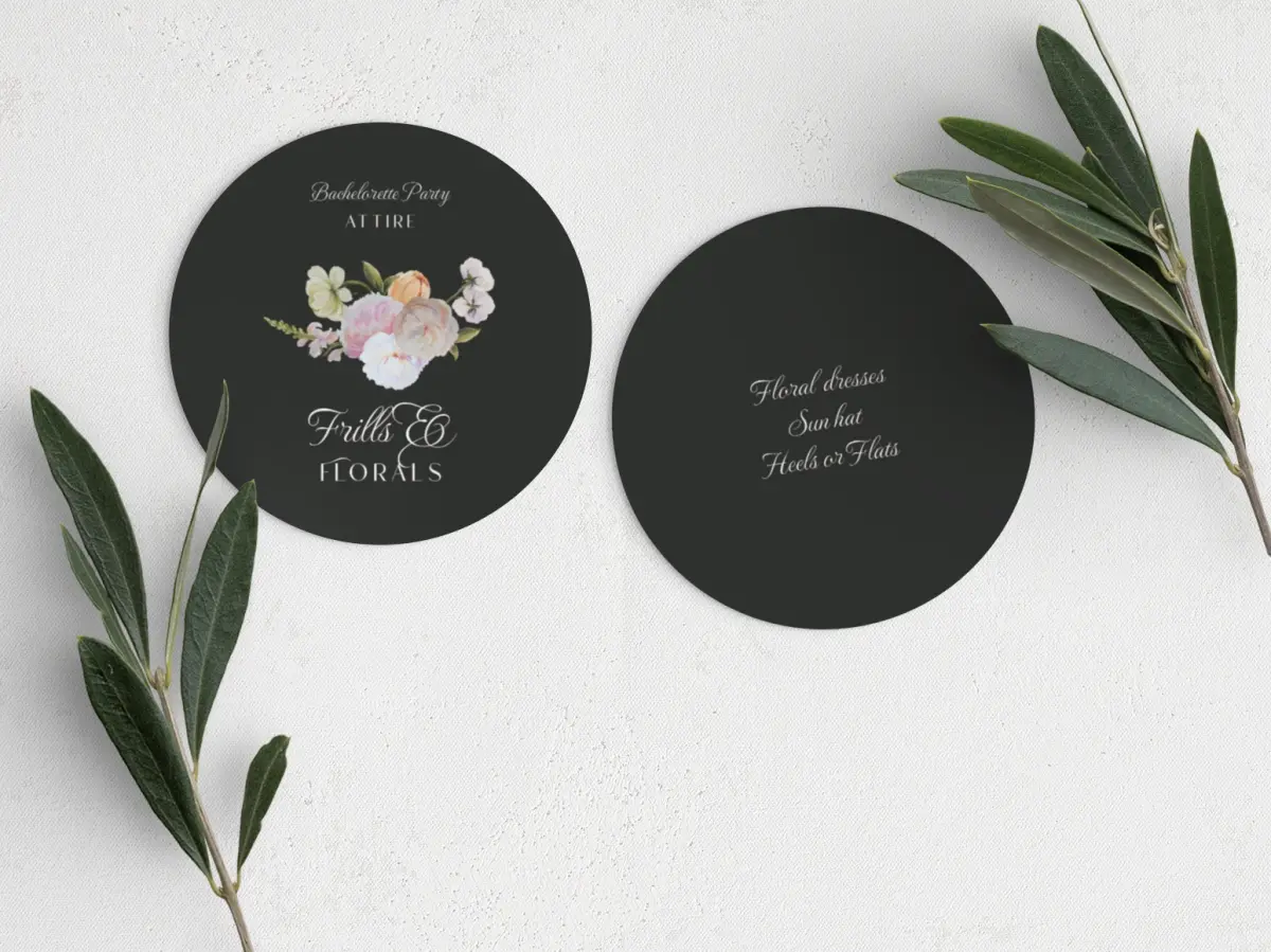 Round Card