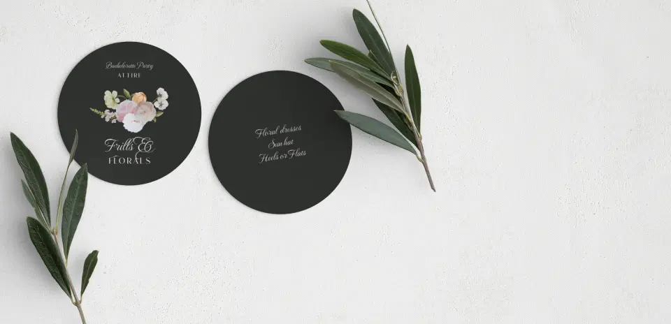 Round Card