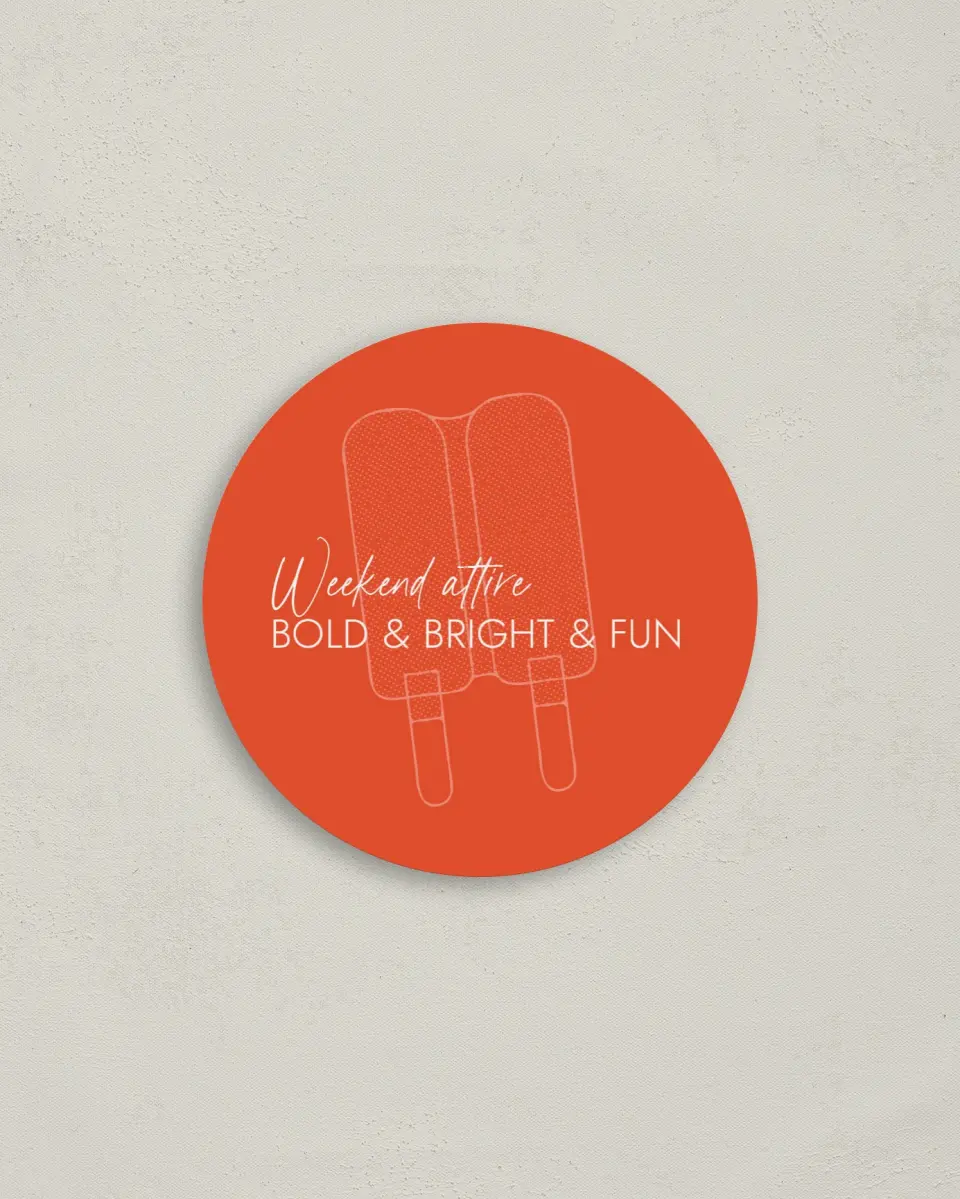 This is a 4" x 4" Bachelorette Party Thank You Card called Sweet Treats printed in full color on Luxe Satin (coated) paper
