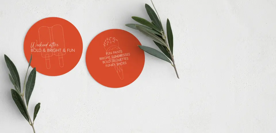Round Card
