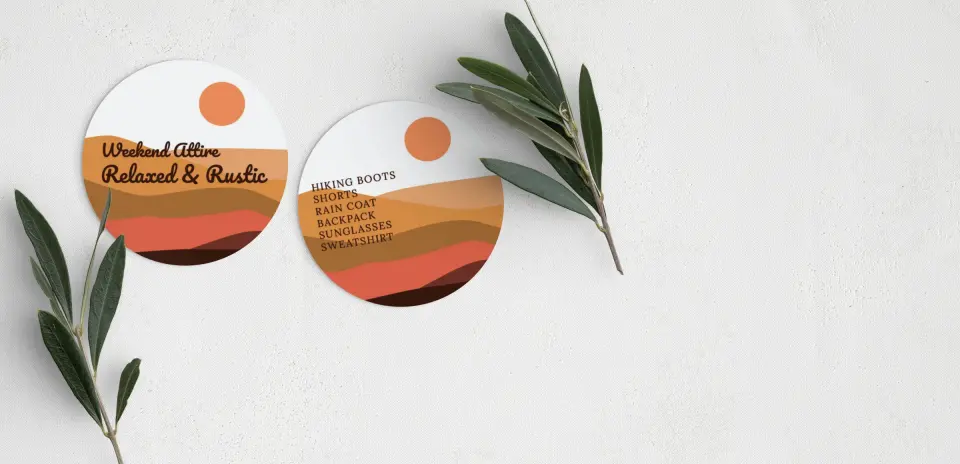 Round Card
