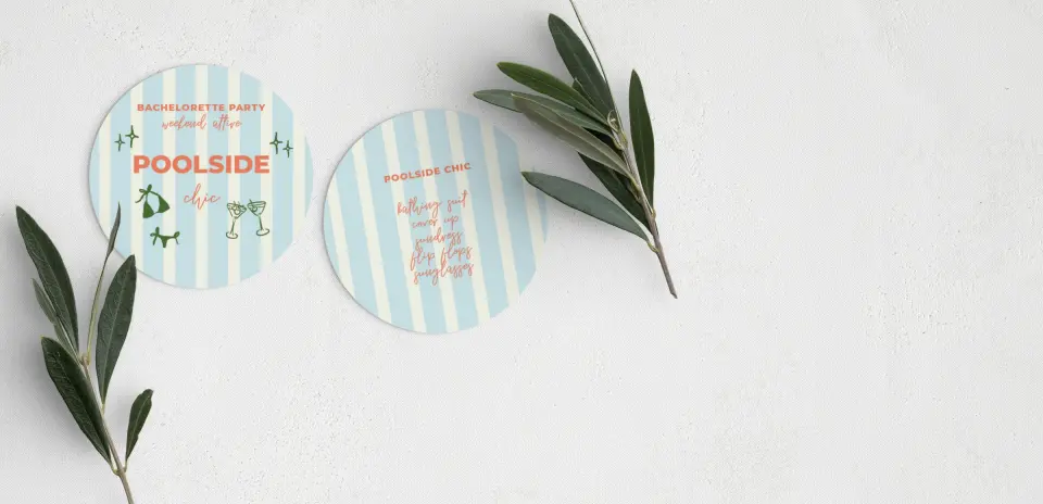 Round Card