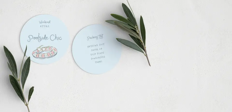 Round Card