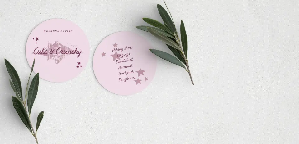 Round Card