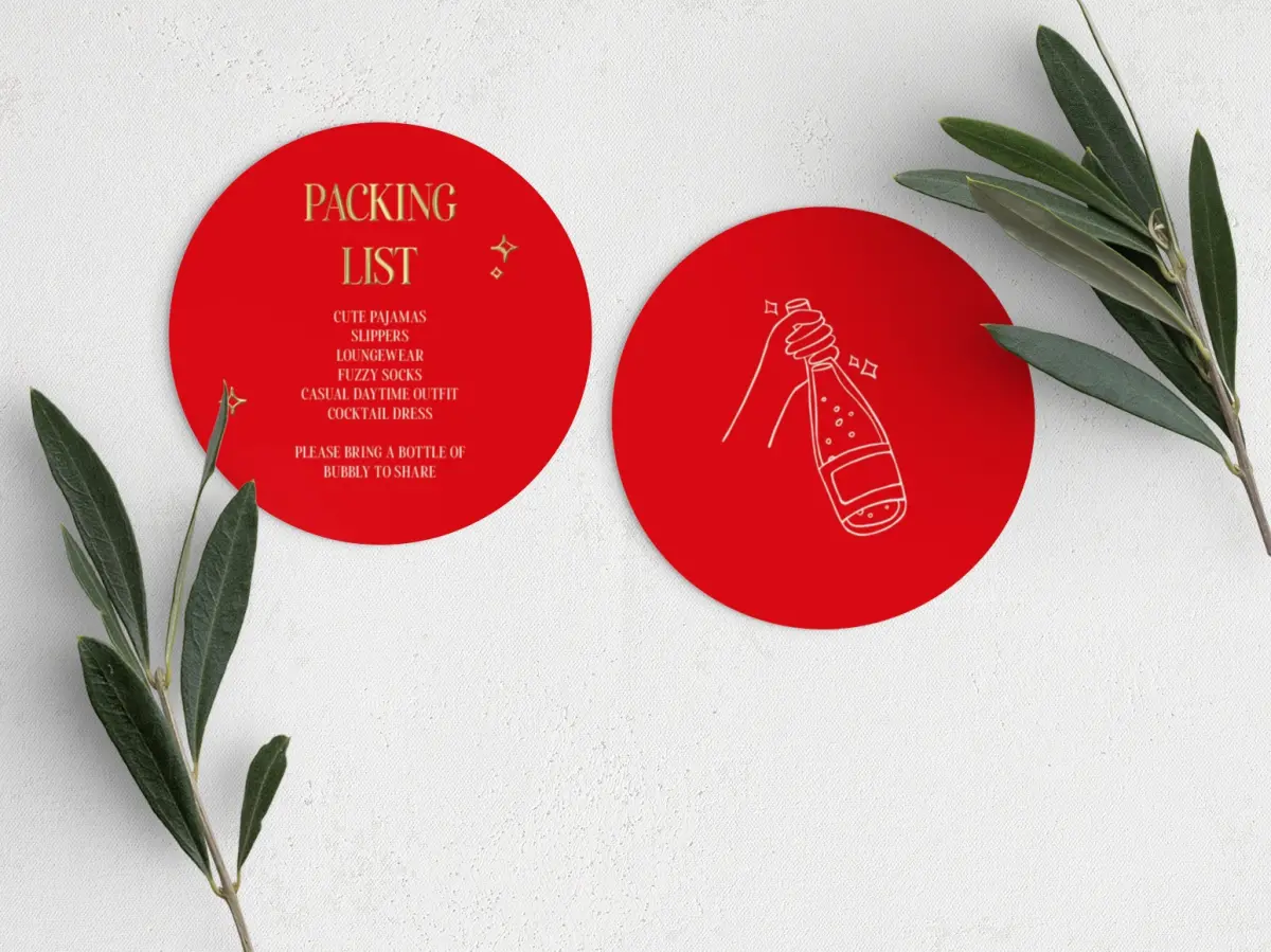 Round Card
