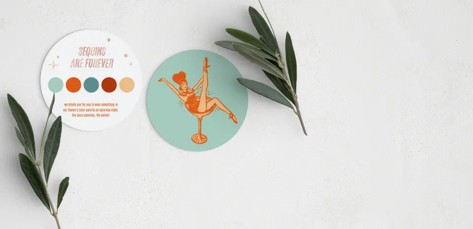 Round Card