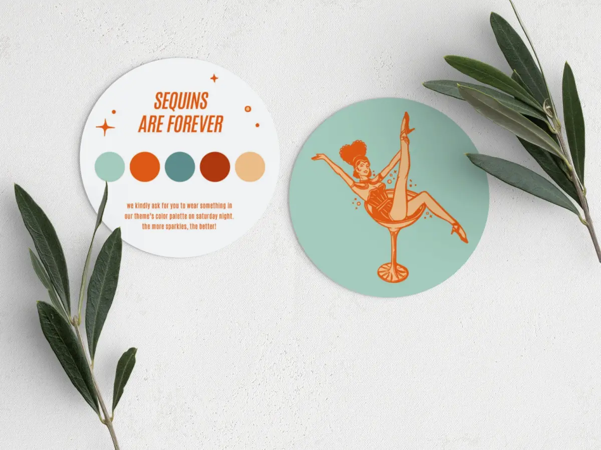 Round Card