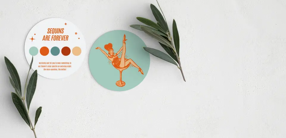 Round Card
