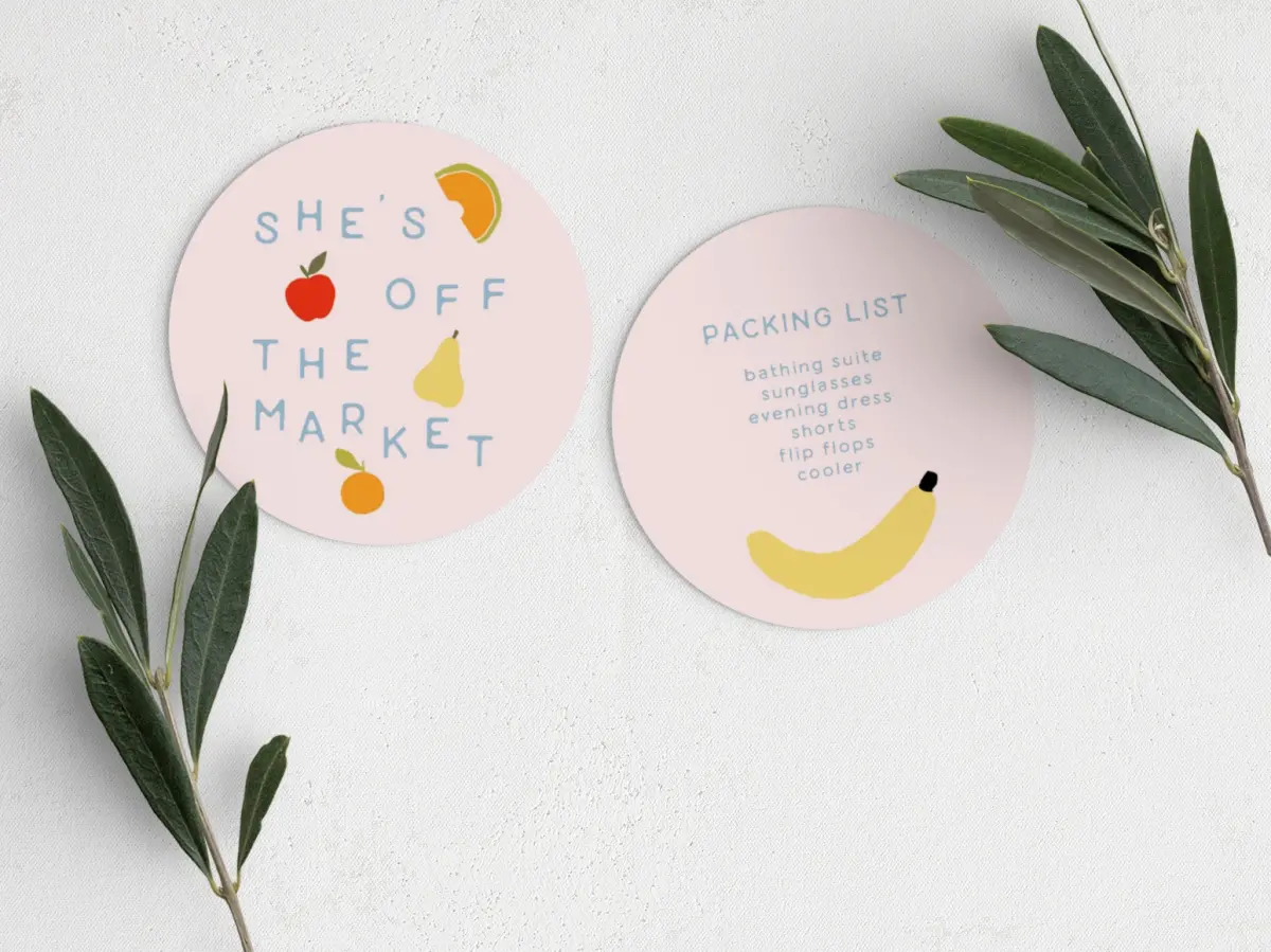 Round Card