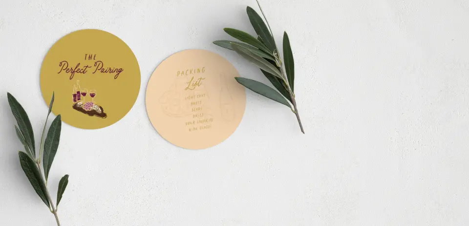 Round Card