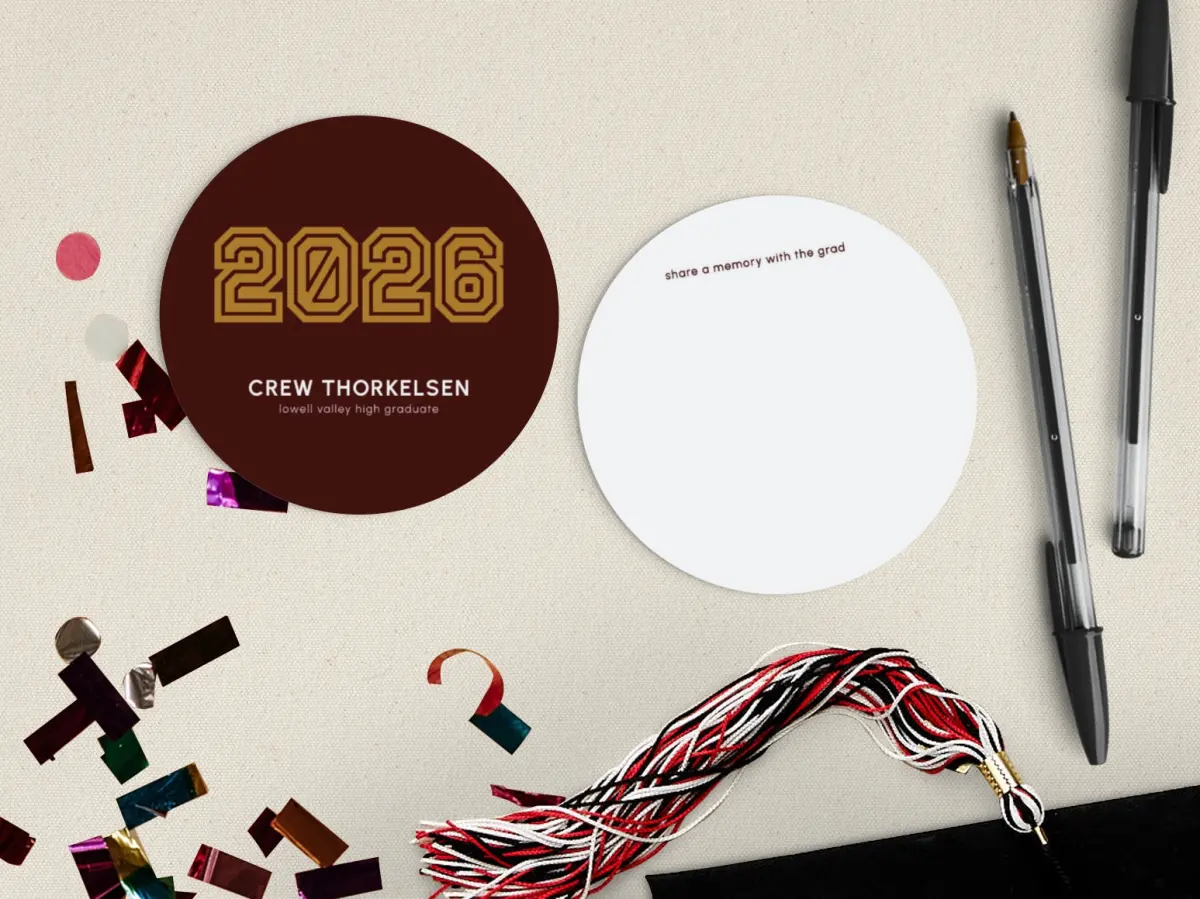 Round Card