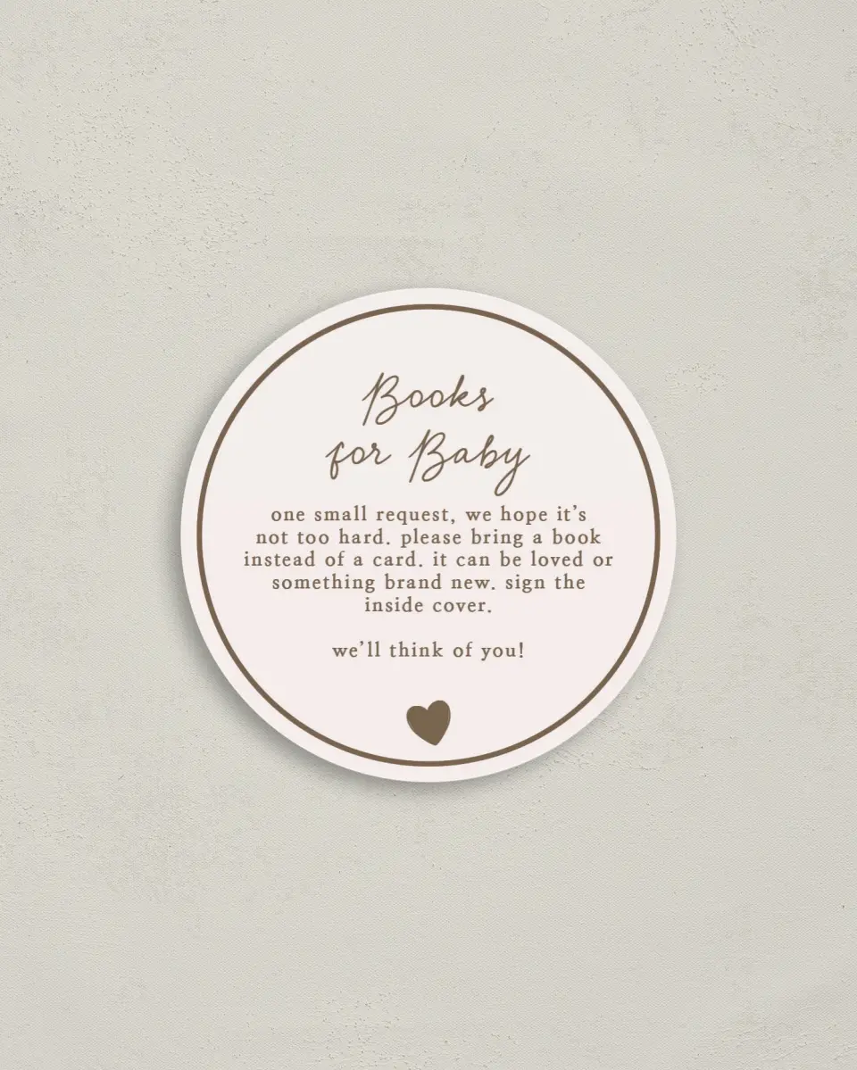 This is a 4" x 4" Details Card called Cafe Bebe printed in full color on Luxe Satin (coated) paper