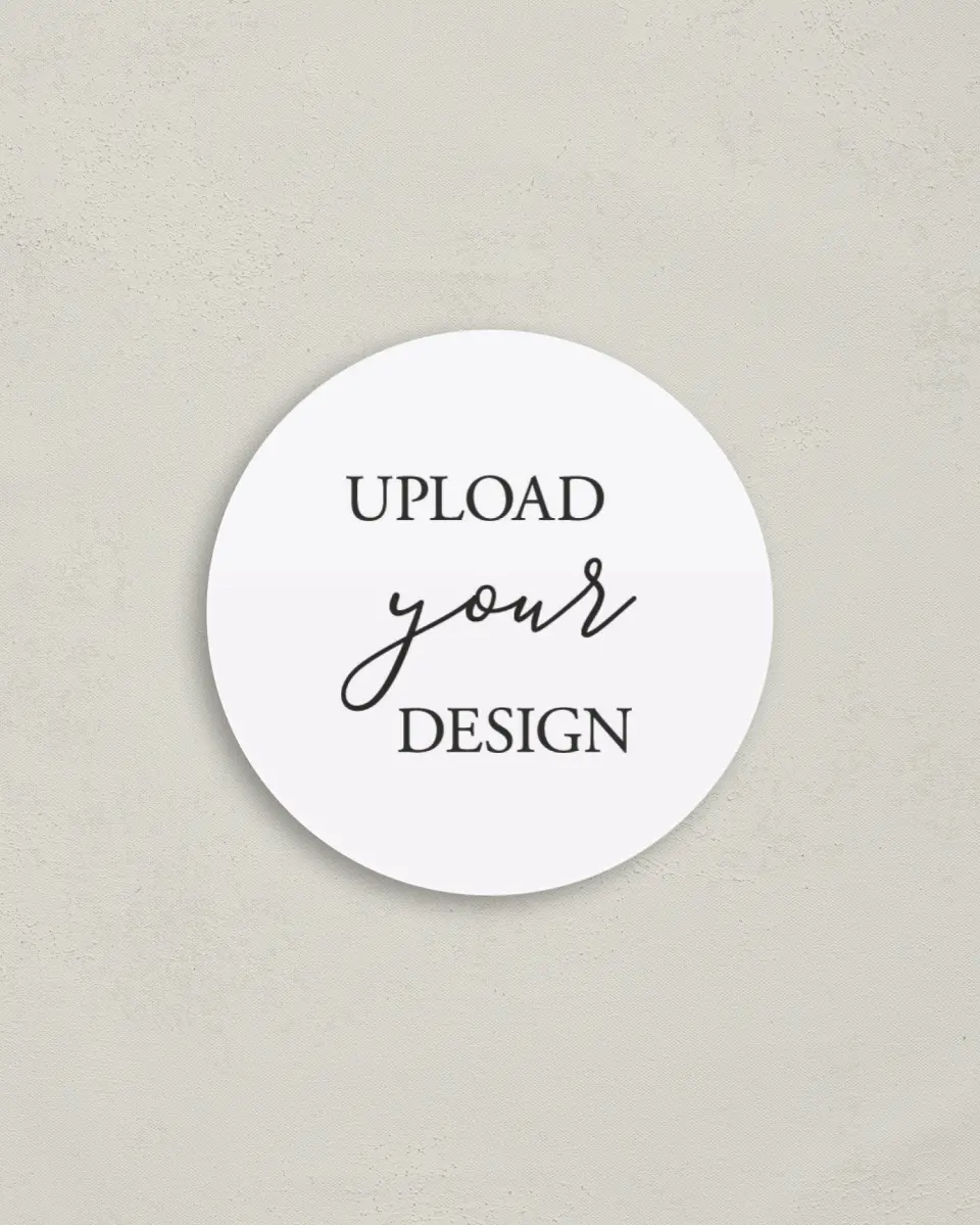 This is a 4" x 4" Upload Your Design called Upload Your Design (4" x 4") printed in full color on Luxe Satin (coated) paper