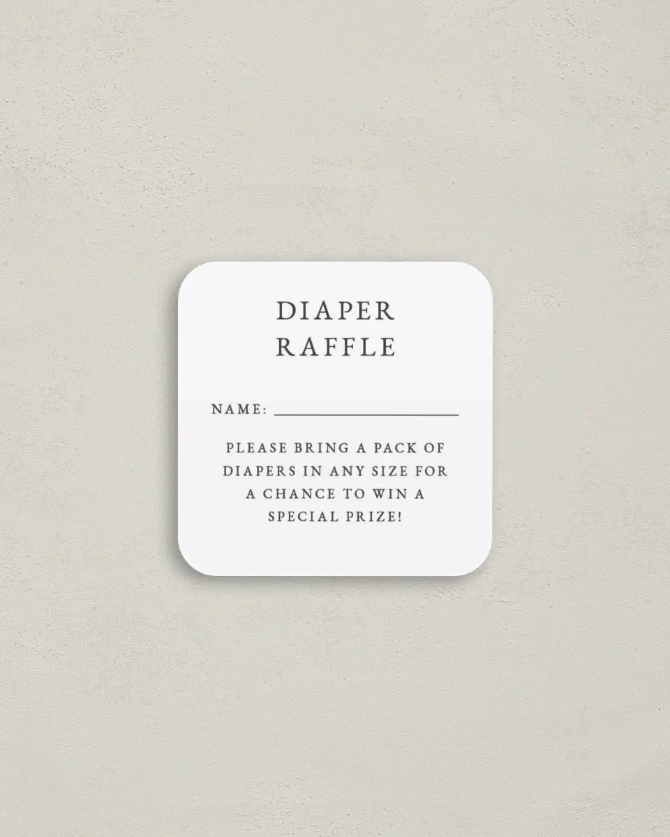 This is a 3¼" x 3¼" Details Card called Spring Surround printed in full color on Luxe Satin (coated) paper