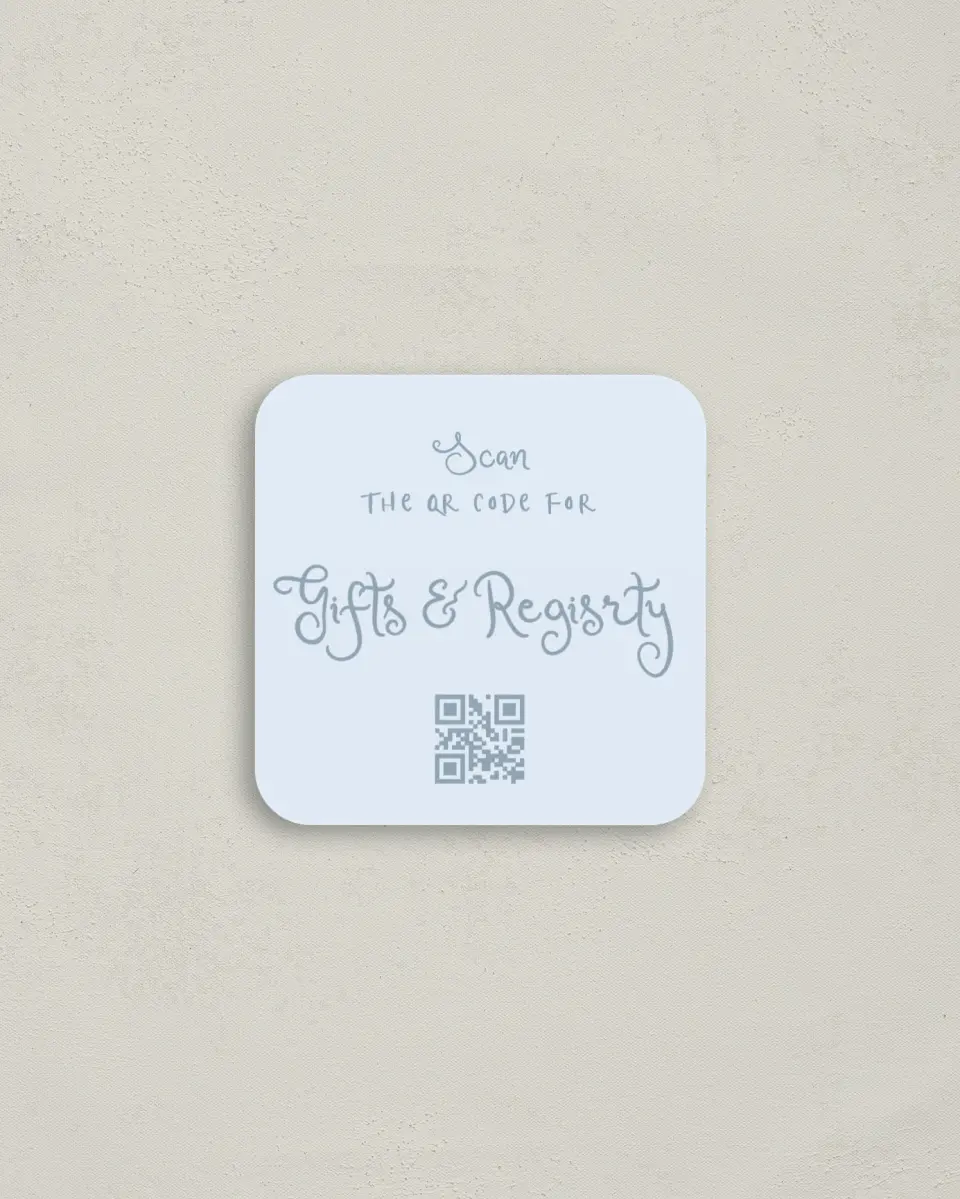 This is a 3¼" x 3¼" Bachelorette Party Thank You Card called Pool Bach printed in full color on Luxe Satin (coated) paper