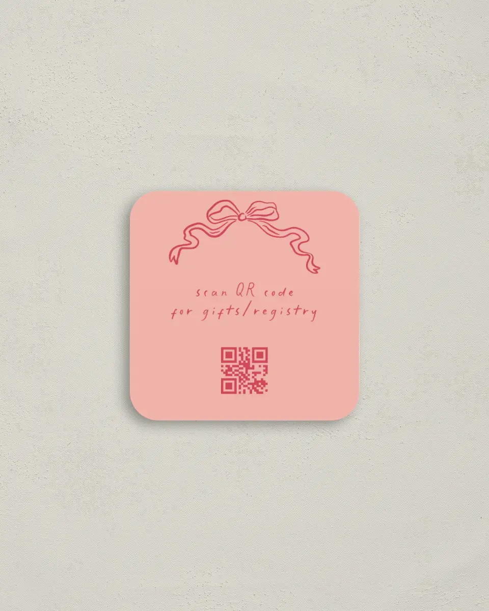 This is a 3¼" x 3¼" Bachelorette Party Thank You Card called Final Fiesta printed in full color on Luxe Satin (coated) paper