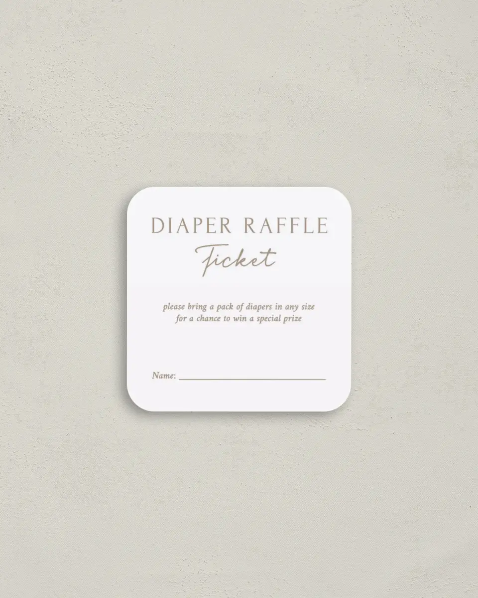 This is a 3¼" x 3¼" Details Card called Mother Goose printed in full color on Luxe Satin (coated) paper