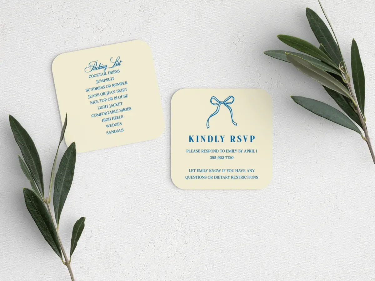 Round Card