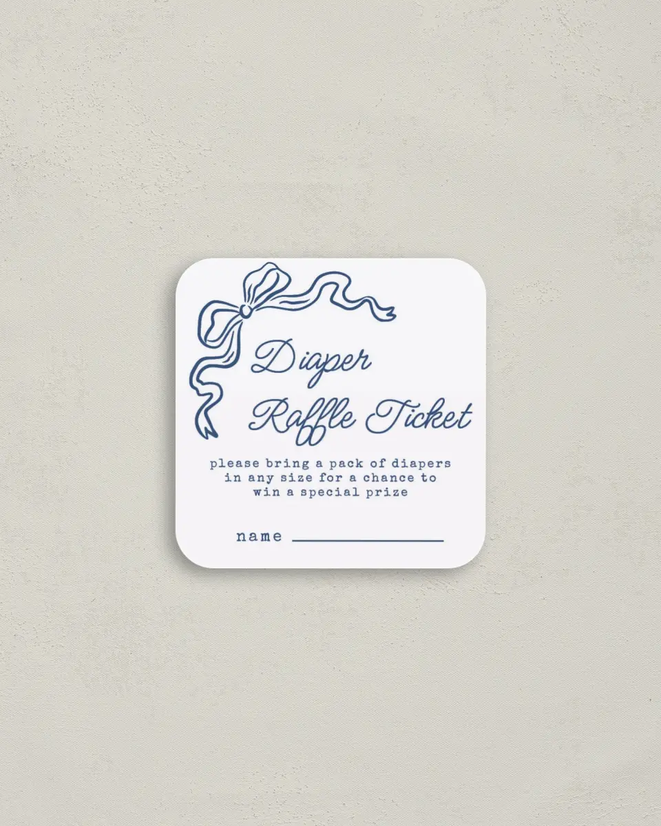 This is a 3¼" x 3¼" Details Card called Little Duckling printed in full color on Luxe Satin (coated) paper