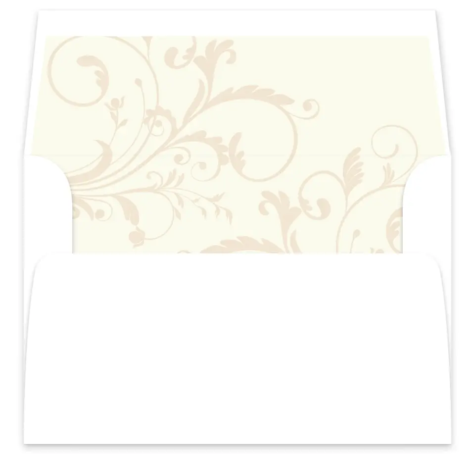 This is a  7⅝" x 7⅞" Envelope Liners (ELA) called Classic Allure printed in full color