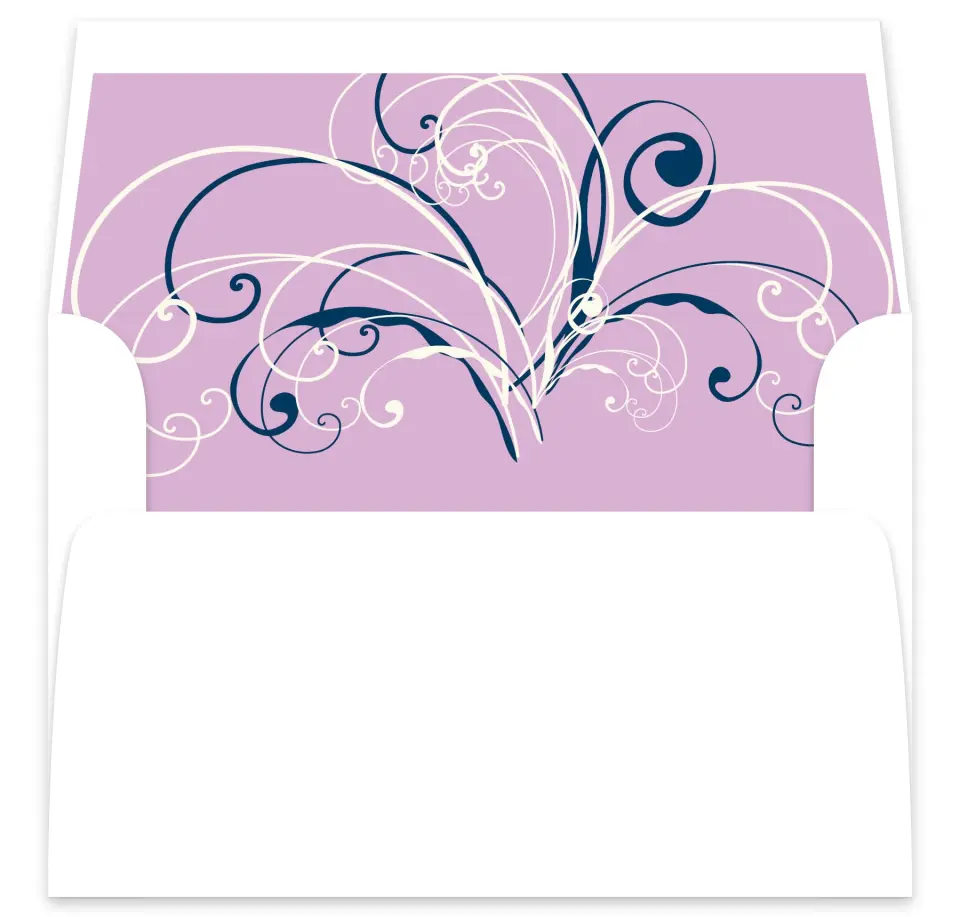 This is a  7⅝" x 7⅞" Envelope Liners (ELA) called Waking Beauty printed in full color