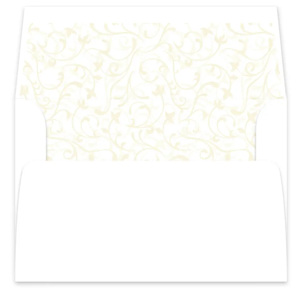 This is a  7⅝" x 7⅞" Envelope Liners (ELA) called Classic Elegance printed in full color