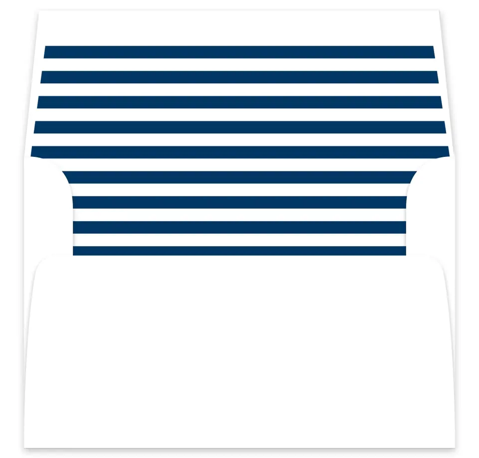 This is a  7⅝" x 7⅞" Envelope Liners (ELA) called Nautical Feelings printed in full color