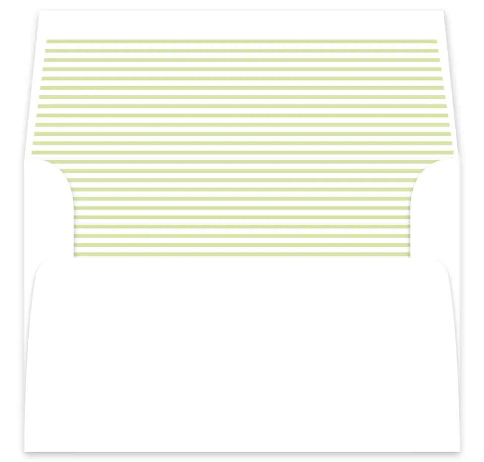 This is a  7⅝" x 7⅞" Envelope Liners (ELA) called Lovely Blossoms printed in full color