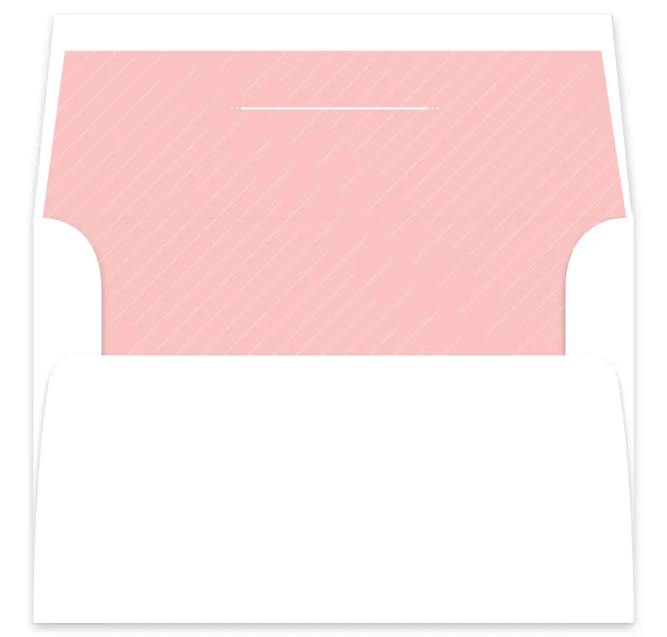This is a  7⅝" x 7⅞" Envelope Liners (ELA) called Sweetly Charmed printed in full color