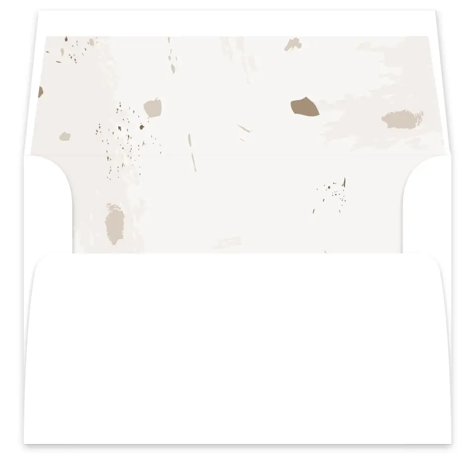 This is a  7⅝" x 7⅞" Envelope Liners (ELA) called Palms in Paradise printed in full color