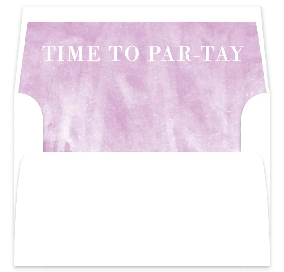 This is a  7⅝" x 7⅞" Envelope Liners (ELA) called Be Happy! printed in full color