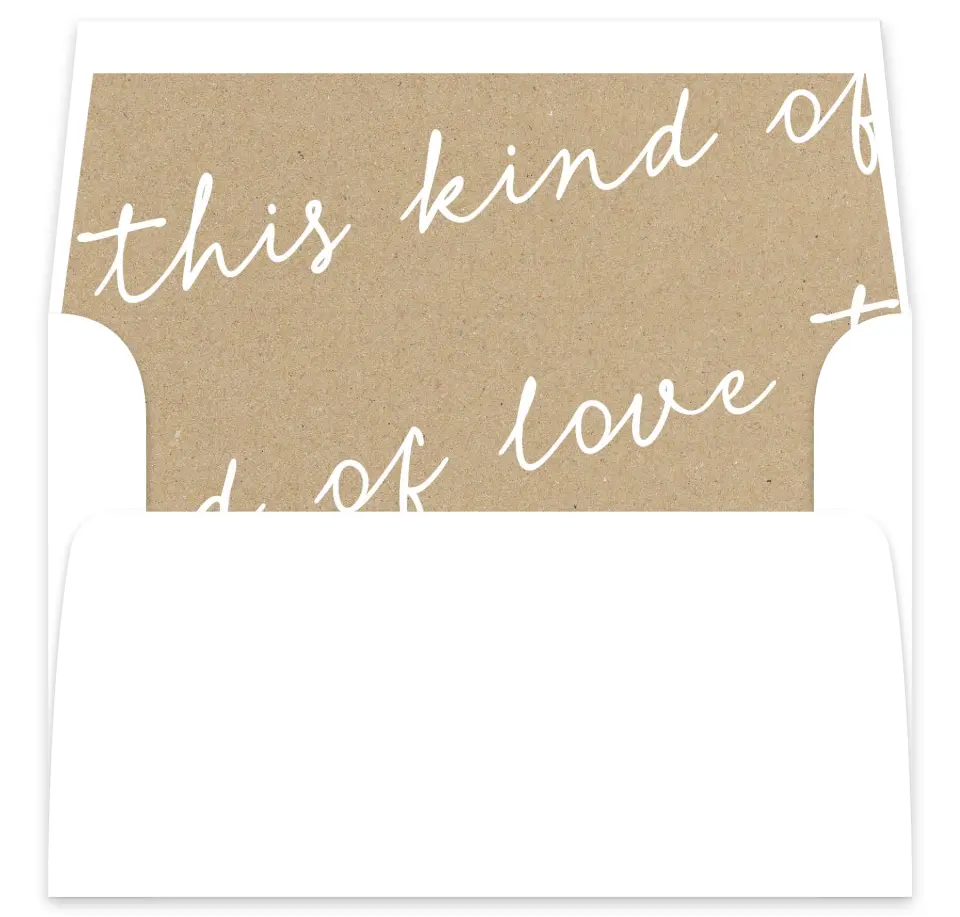 This is a  7⅝" x 7⅞" Envelope Liners (ELA) called Enchanted Day printed in full color