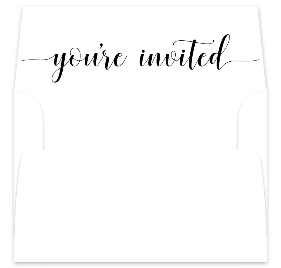 This is a  7⅝" x 7⅞" Envelope Liners (ELA) called True Celebration printed in full color