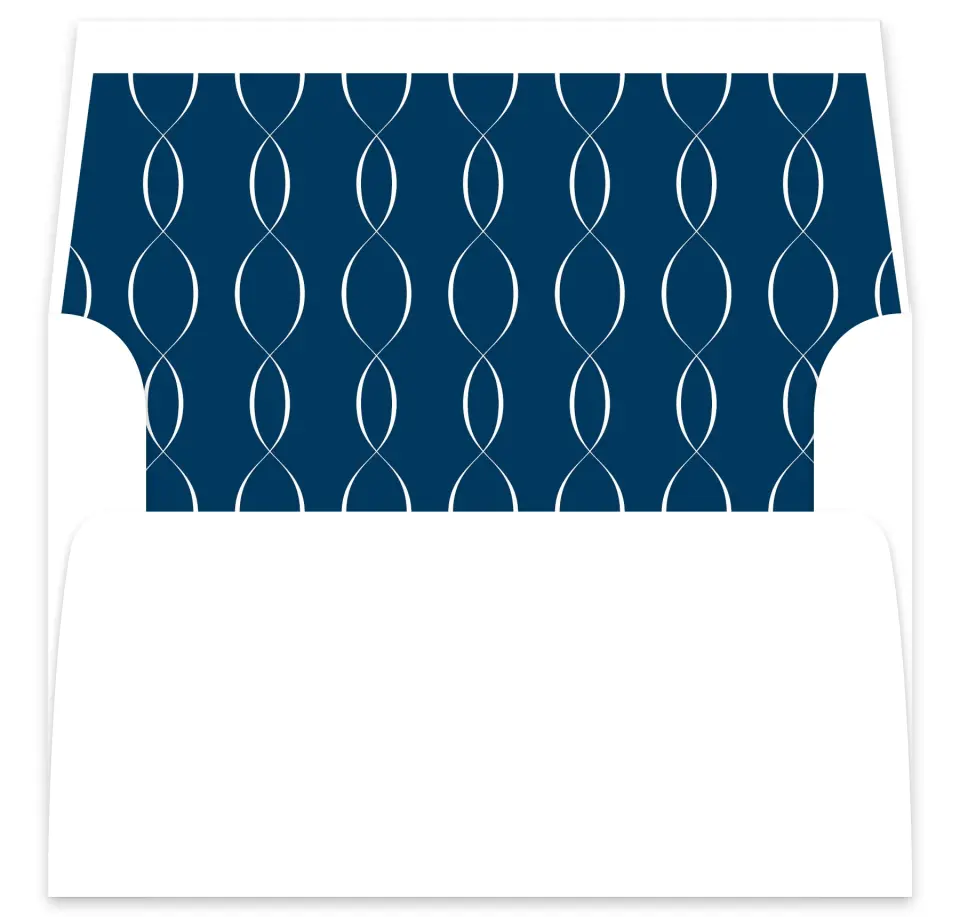 This is a  7⅝" x 7⅞" Envelope Liners (ELA) called Glam District. printed in full color