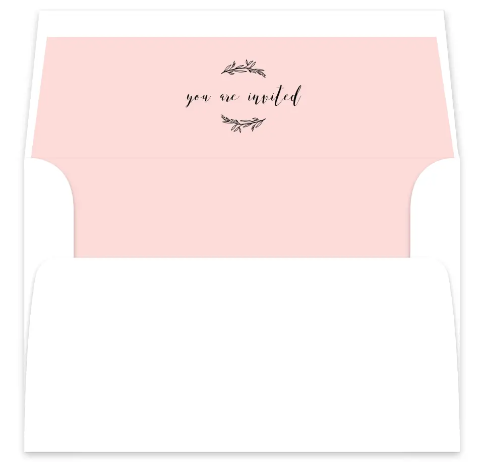 This is a  7⅝" x 7⅞" Envelope Liners (ELA) called Love's Whisper printed in full color