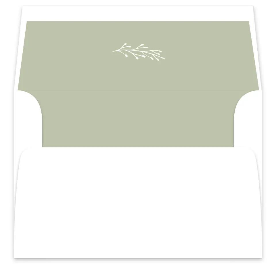 This is a  7⅝" x 7⅞" Envelope Liners (ELA) called Enchanting Crown printed in full color