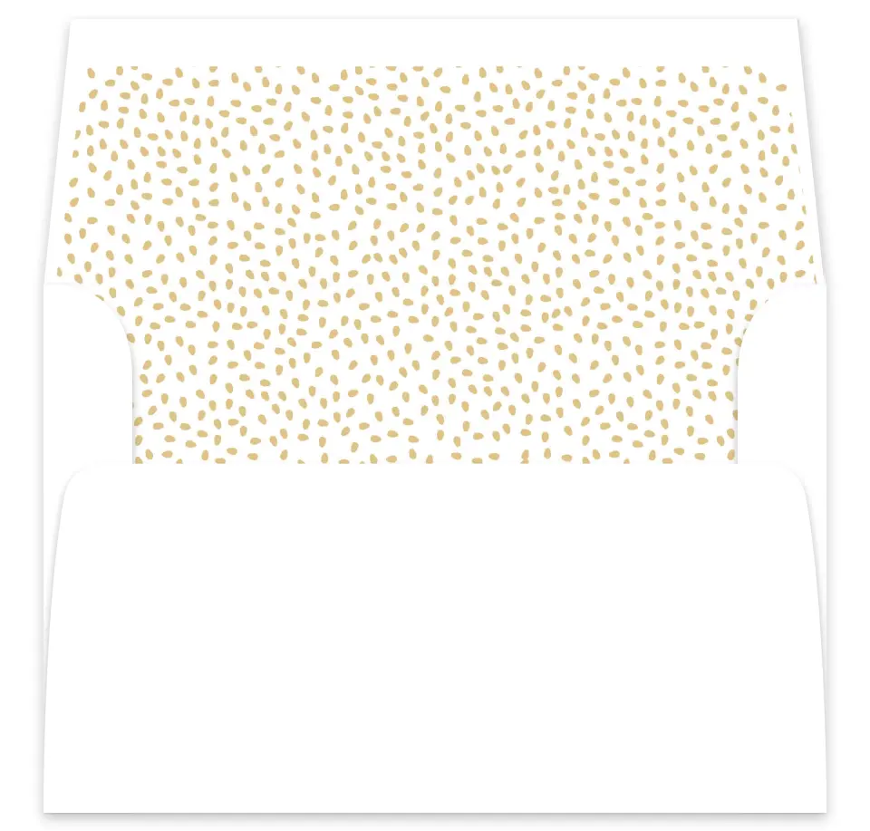 This is a  7⅝" x 7⅞" Envelope Liners (ELA) called Gilded Laurels printed in full color