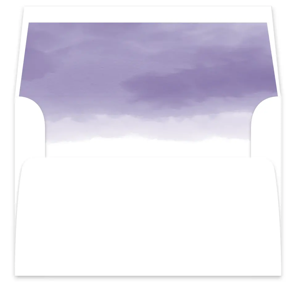 This is a  7⅝" x 7⅞" Envelope Liners (ELA) called Luminous Ombre printed in full color