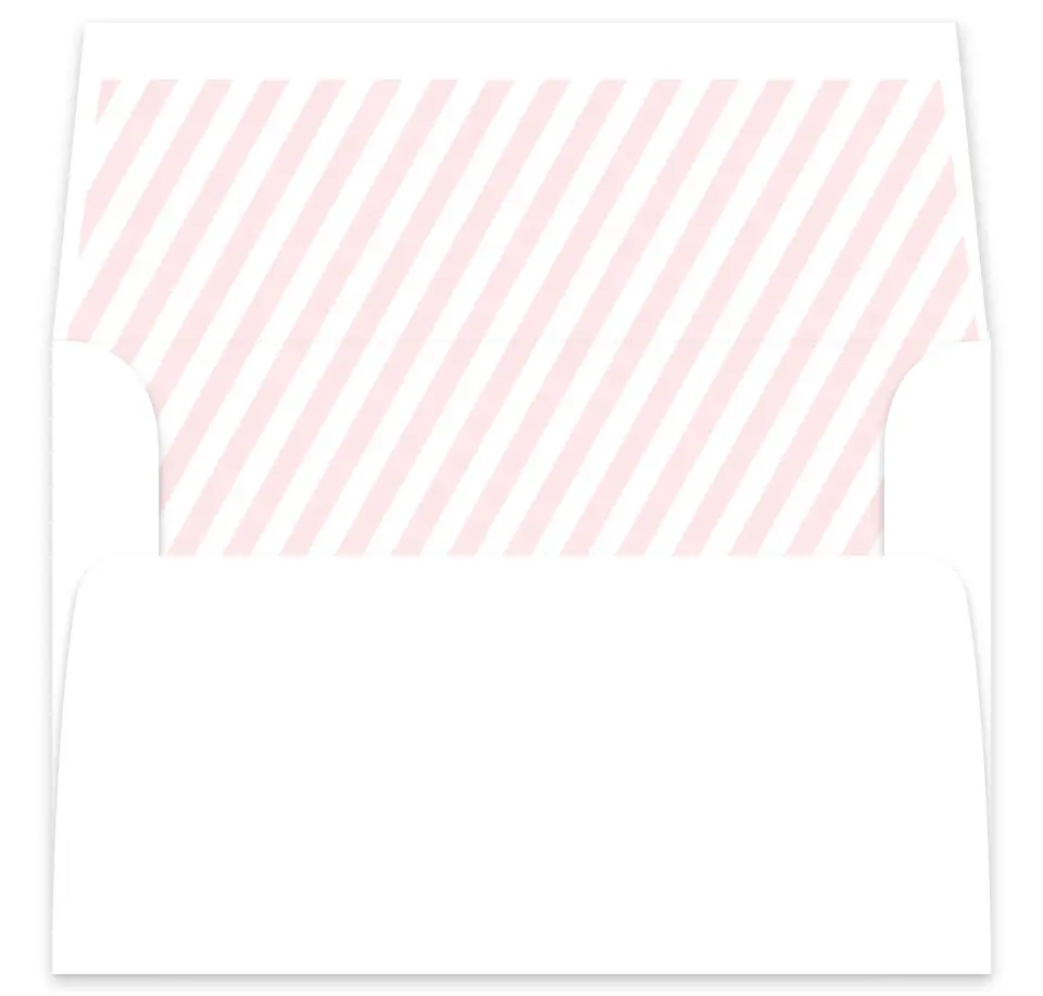 This is a  7⅝" x 7⅞" Envelope Liners (ELA) called Delightful Stripes printed in full color