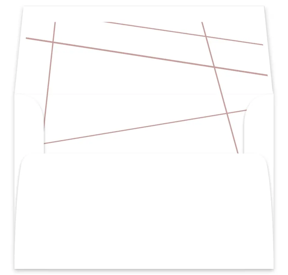 This is a  7⅝" x 7⅞" Envelope Liners (ELA) called Gilded Affair printed in full color